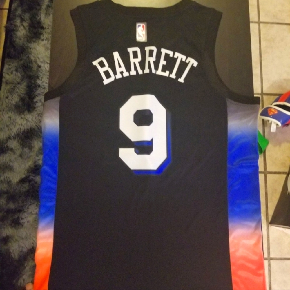 Nike RJ Barrett Knicks City edition swingman jersey